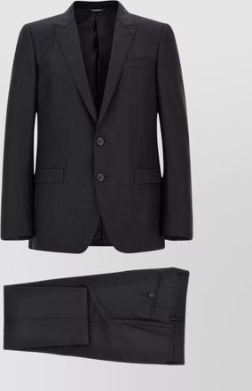 Dolce & Gabbana wool and silk single-breasted suit
