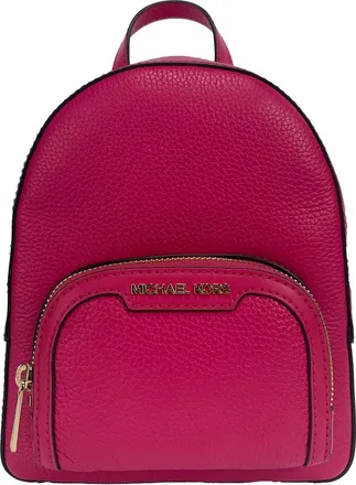 Michael Kors Acorn Leather Backpack buy pink