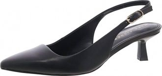 Marc Fisher Womens Rory Pump In Black Leather