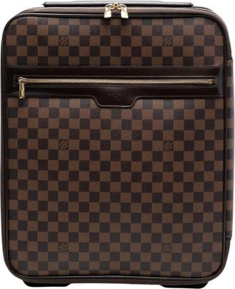 Louis Vuitton Pre-owned Weekend Bags, female, Brown, Size: ONE SIZE Pre-owned Keepall Duffle Bag