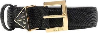 Guess Womens Belt Black Polyester Accessories