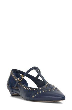 Vince Camuto Valkie Pointed Toe Flat in Deep Navy at Nordstrom Rack, Size 7