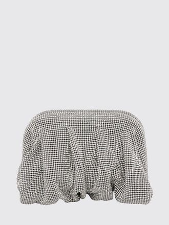 Benedetta Bruzziches Mini borsa Venus drappeggiata in maglia di cristalli