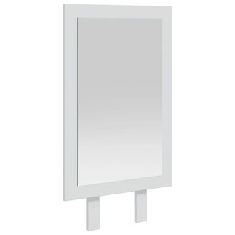 vidaXL Espejo Fauske Blanco 43 X 3,5 X 77 Cm Rectangular Vidaxl