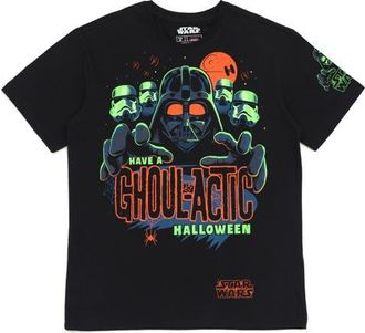 Star Wars Holiday T-Shirt in Stormtrooper Black at Nordstrom, Size Xx-Large