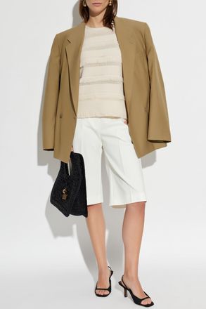 Max Mara Top Garza, Womens, Cream