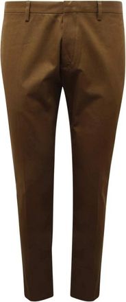 Dsquared2 Tidy Chinos - Heren - Chinos - Groen - L - Leer - Broeken