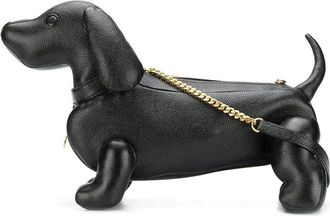 Thom Browne Pebbled leather mini hector bag