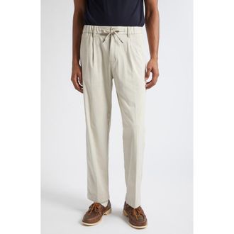 Herno Suede Effect Pants in 1310 Champagne at Nordstrom, Size X-Large