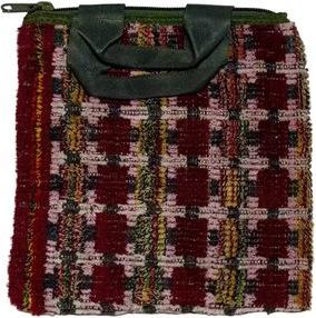 Puebco Truck Seat Fabric Tote in Burgundy X Multi Color at Nordstrom