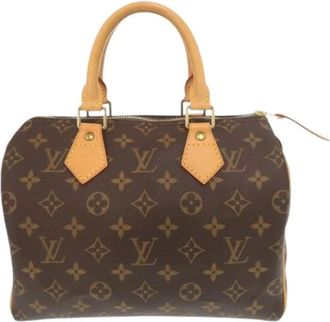 Louis Vuitton Pre-owned Handbags, female, Brown, Size: ONE SIZE Pre-owned Vintage Canvas Handbag