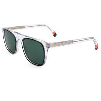 Paul Smith Unisex Black Ink On Crystal 53mm Sunglasses