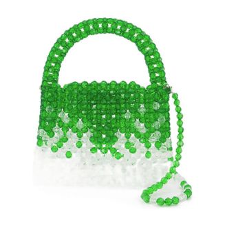 Germanier Womens Hobo Glass-Clear Pearl Others Shoulder-hobo-bags