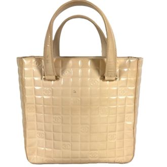 Chanel Beige Handbag Tote Bag (Pre-Owned)