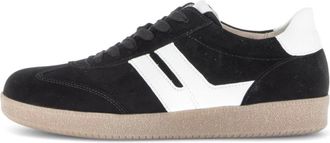 Gabor Schoenen, Dames, Zwart, 39 1/2 EU, Leer, 83.300.17 Sneaker