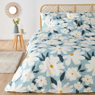 Sohome Bedset in katoen, rechthoekig kussensloop, Chandra