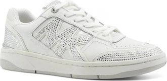 Michael Kors Sneakers - Dames - Sneakers - Wit - 38 1/2 EU - Leer - Schoenen