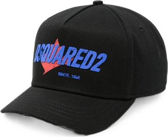 Dsquared2 Bcm 1013 Cap - Heren - Petten - Zwart - ONE Size - Accessoires