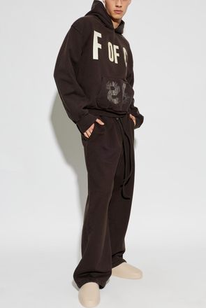 Fear of God Hoodie, Mens, Brown