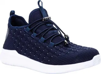 Prop&eacute;t Womens Travel Bound Sneaker In Navy Metallic