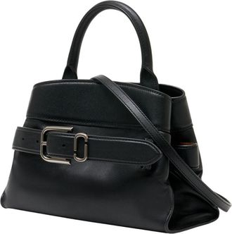 Marc Jacobs Womens Top Handle Bag Black Cowhide