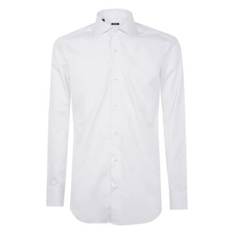 Barba Heren, Overhemden, Wit, Maat: 4XL