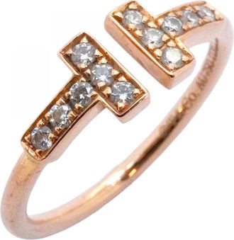 Tiffany & Co. pink gold (18K) Band Ring (Pre-Owned)