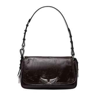 Zadig&Voltaire Le Zouzou Retro Patent Bag - - Bags - Donna - Marrone - ONE SIZE