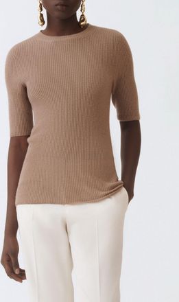 Fabiana Filippi Maglia a girocollo in misto cashmere Fabiana Filippi