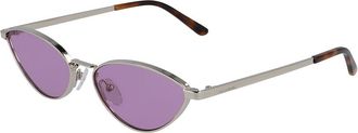 Karl Lagerfeld KL312S 709 Womens Sunglasses Gold Size 57