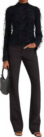 Courr&egrave;ges Heritage Shivering Top In Black