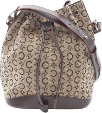 Celine Bolso bombonera de lona Pre-owned - Pre-owned - Mujer - Beige - ONE SIZE
