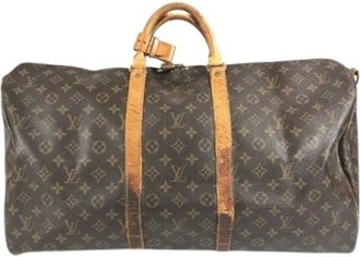 Louis Vuitton Pre-owned Weekend Bags, female, Brown, Size: ONE SIZE Pre-owned Monogram Boston Bag