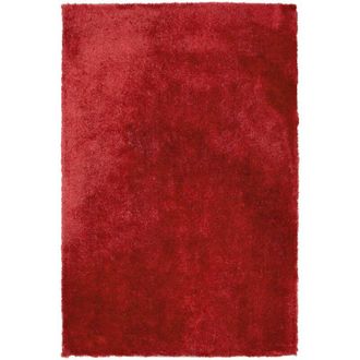 Beliani Beliani - Tappeto shaggy rosso 140 x 200 cm Evren