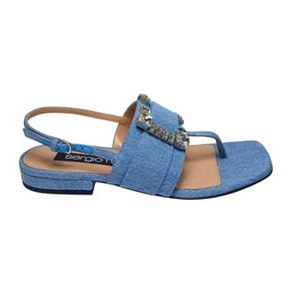 Sergio Rossi Donna, Scarpe, Blu, 37 EU, new
