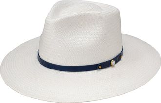 Stetson Night Sky Straw Hat in Bleach at Nordstrom, Size X-Large