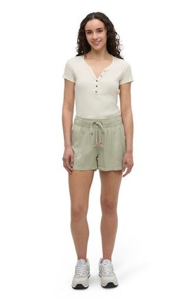 tentree Tencel Instow Short in Light Moss at Nordstrom, Size X-Large