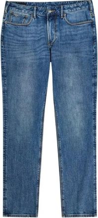 Emporio Armani Straight Jeans - Heren - Regular Fit Jeans - Blauw - W34 - Denim - Jeans