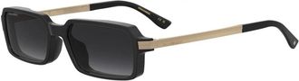 Dsquared2 Rechthoekige Gradient Acetaat Zonnebril - Heren - Zonnebrillen - Zwart - 54 MM - Accessoires