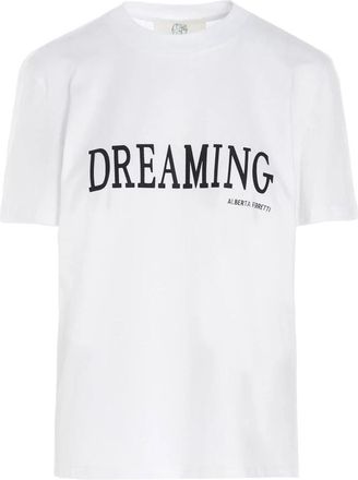 Alberta Ferretti T-Shirts - Dames - T-shirts - Wit - S - Katoen - Tops