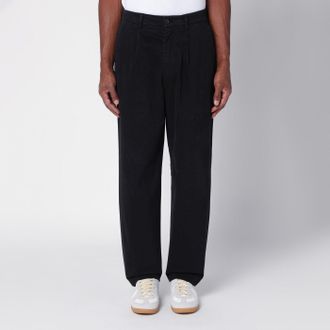 Department Five Black cotton trousers