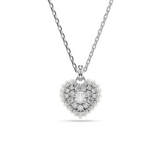 Swarovski Hyperbola WoMens Base Metal Necklace - Silver 5684386 - One Size