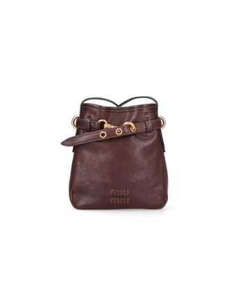 Miu Miu Pouch In Nappa Di Agnello