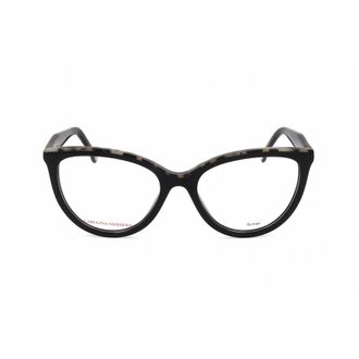 Carolina Herrera Ladies Black Cat Eye Eyeglass Frames HER 0148