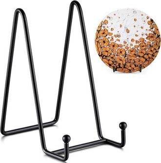 OEM Soporte Para Tablero De Exhibici&oacute;n - Soporte De 15 Cm + Marco De Metal Para Cuadros, Paneles Decorativos, Libros Y Fotos (juego De 2)