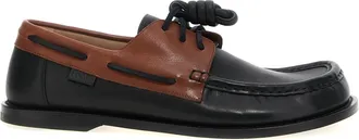 Loewe Multicolor Calfskin Slip-On Mens Loafers
