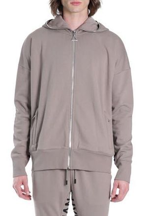 HVMAN Logo Zip Hoodie in Satellite at Nordstrom Rack, Size Xxx-Large