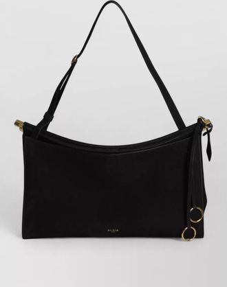 Alaia le click east west large shoulder bag