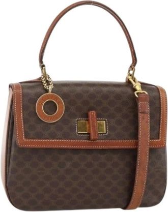 Celine Pre-owned Handbags, female, Brown, Size: ONE SIZE Pre-owned Vintage Hand Bag