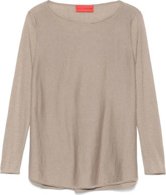 Wild Cashmere Top Anita - Marrone